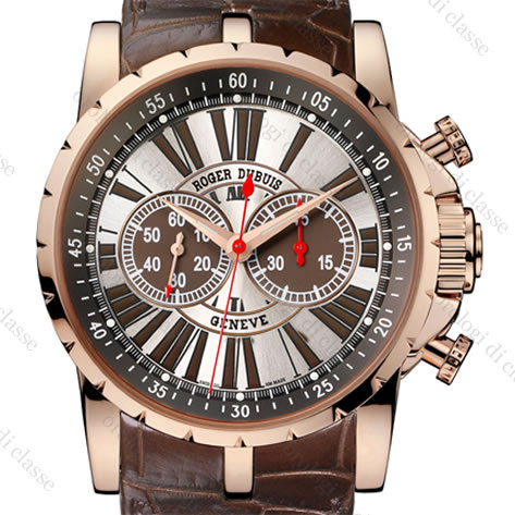 Scheda orologio Roger Dubuis Excalibur Chrongraphe à rattrapante #9808 Orologio Roger Dubuis Excalibur Chrongraphe à rattrapante #9808