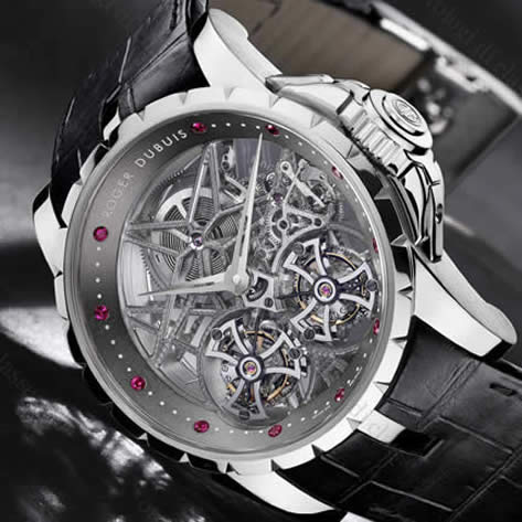 Scheda orologio Roger Dubuis Excalibur Double Tourbillon Skeleton #9809 Orologio Roger Dubuis Excalibur Double Tourbillon Skeleton #9809