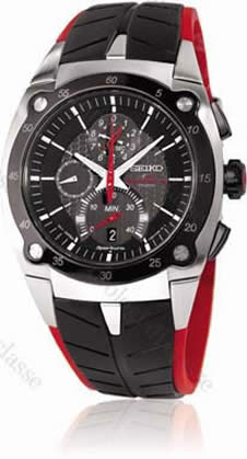 Scheda orologio Seiko SPORTURA HONDA Quartz Retrograde Chronograph #9986 Orologio Seiko SPORTURA HONDA Quartz Retrograde Chronograph #9986