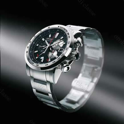 Scheda orologio Seiko Spring Drive SPORTURA HONDA Quartz Retrograde Chronograph #9987 Orologio Seiko Spring Drive SPORTURA HONDA Quartz Retrograde Chronograph #9987