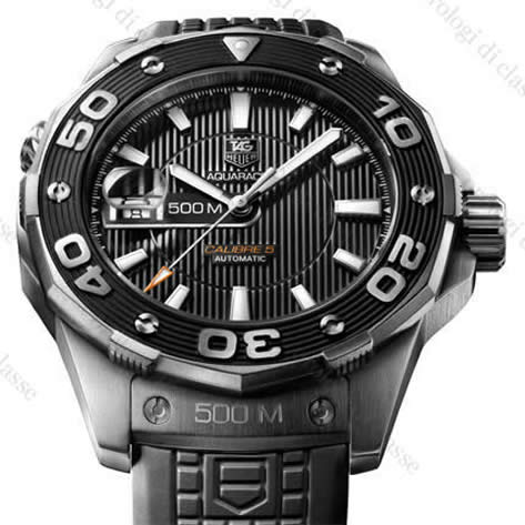Scheda orologio TAG Heuer Aquaracer 500M Calibre 5 #10576 Orologio TAG Heuer Aquaracer 500M Calibre 5 #10576