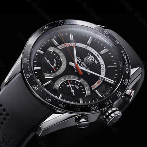 Scheda orologio TAG Heuer Carrera Calibre S Laptimer 1/100 Chronograph #10010 Orologio TAG Heuer Carrera Calibre S Laptimer 1/100 Chronograph #10010