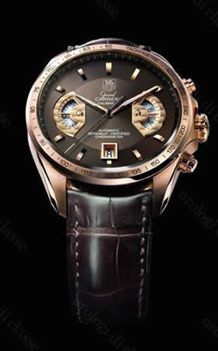 Scheda orologio TAG Heuer Grand Carrera Calibre 17 RS Chronograph Rose Gold #10569 Orologio TAG Heuer Grand Carrera Calibre 17 RS Chronograph Rose Gold #10569