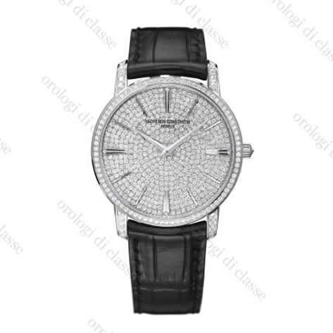 Scheda orologio Vacheron Constantin Patrimony Traditionnelle Pavè Grand Modèle #10295 Orologio Vacheron Constantin Patrimony Traditionnelle Pavè Grand Modèle #10295