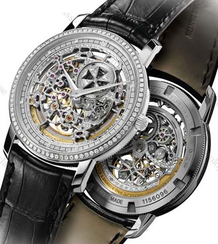 Scheda orologio Vacheron Constantin Patrimony Traditionnelle Squelette Grand Modèle #10299 Orologio Vacheron Constantin Patrimony Traditionnelle Squelette Grand Modèle #10299