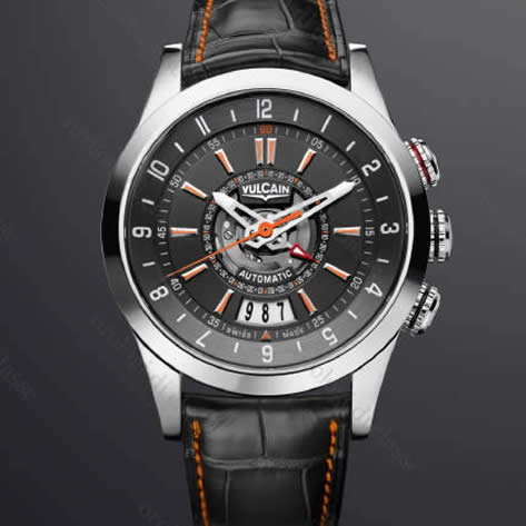 Scheda orologio Vulcain Cricket Revolution Dual Time #10401 Orologio Vulcain Cricket Revolution Dual Time #10401