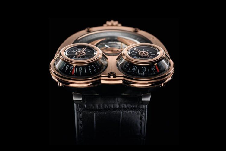 MB&F HM3 Starcruiser in oro rosso del 2019.