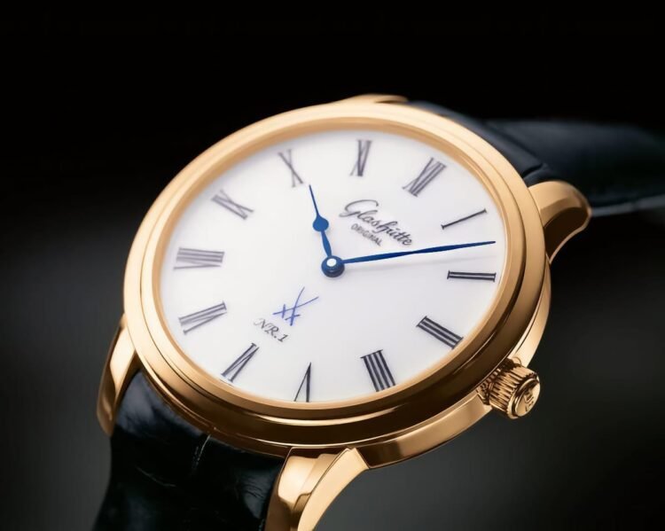 Glashütte Original Senator con quadrante in Porcellana Meissen