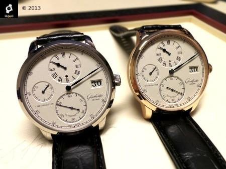 Senator Chronometer Regulator - oro bianco e oro rosso