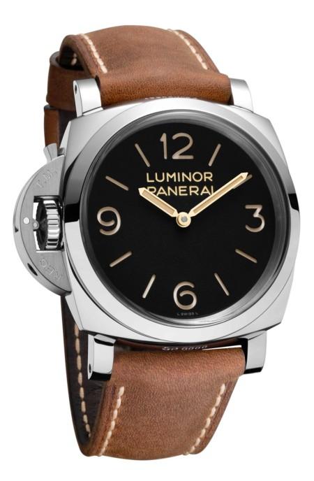 Pre SIHH 2014 Panerai Luminor 1950 Linkshänder 3 Tage 47 mm PAM557