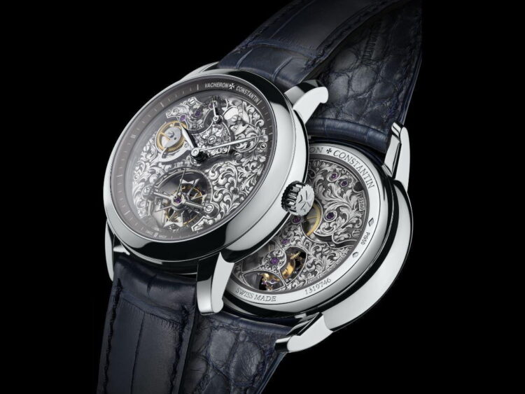 Vacheron Constantin Uhr vorne und hinten graviert