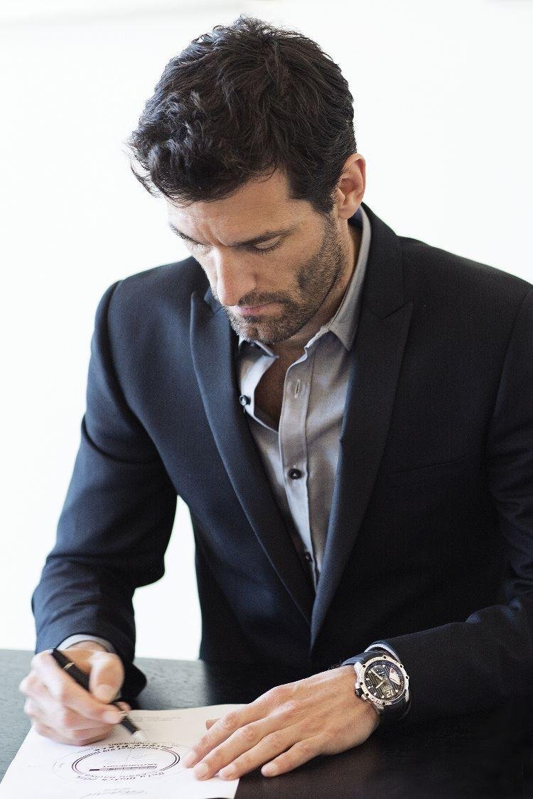 Mark Webber Signier Superfast Chrono Porsche 919 nur Uhr 2015