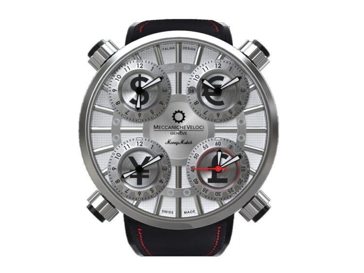 orologio Meccaniche Veloci MoneyMaker argento