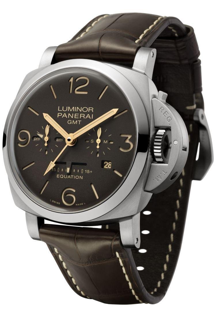 Uhrluminor-Zeitgleichung 8 Tage GMT 47 mm - PAM00656