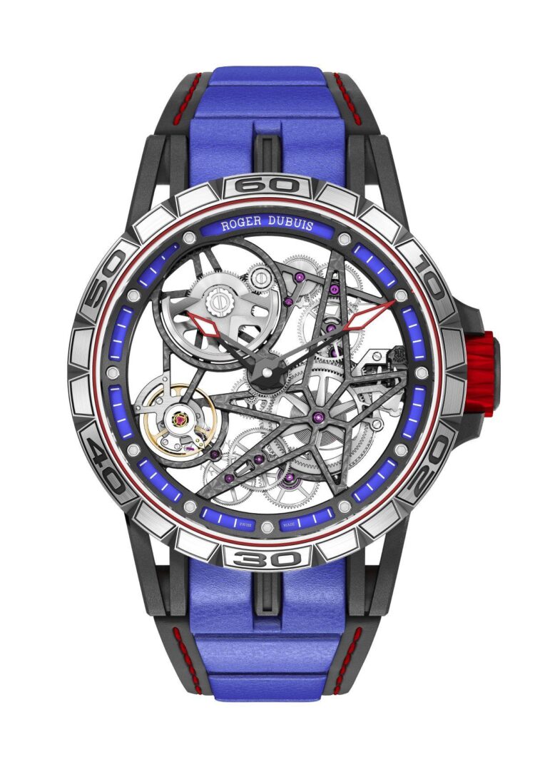 Sehen Sie Roger Dubuis Excalibur Spider Skeleton Automatic