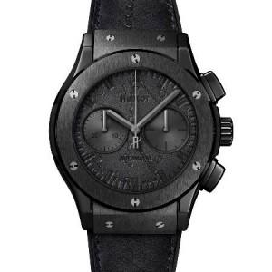 Immagine orologio Hublot modello Classic Fusion Chronograph Berluti All Black Immagine orologio Hublot modello Classic Fusion Chronograph Berluti All Black