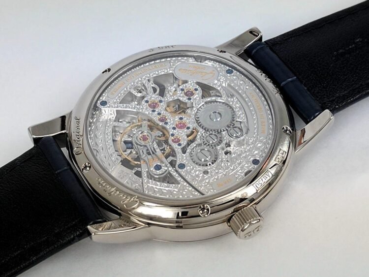 Glashütte Original Senator Moon Phase Skeletonized Edition Oro Bianco