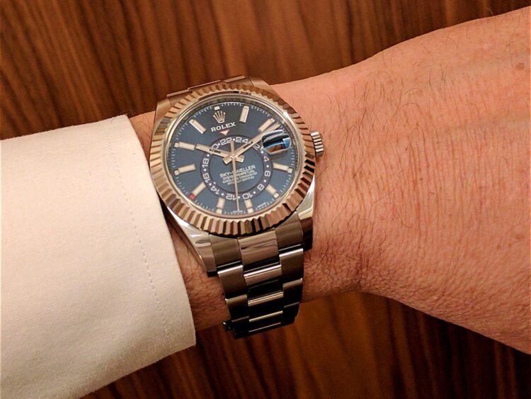 Rolex Sky-Dweller bracciale