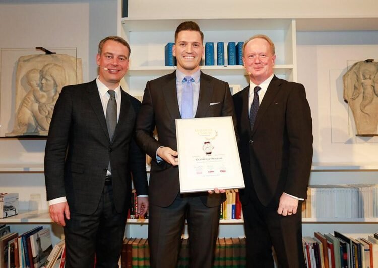 Peter Leuschner Goldene Unruh 2018 Glashütte Original