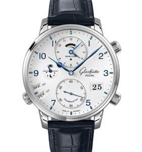 Immagine orologio Glashütte Original modello Senator Cosmopolite Stainless Steel Immagine orologio Glashütte Original modello Senator Cosmopolite Stainless Steel