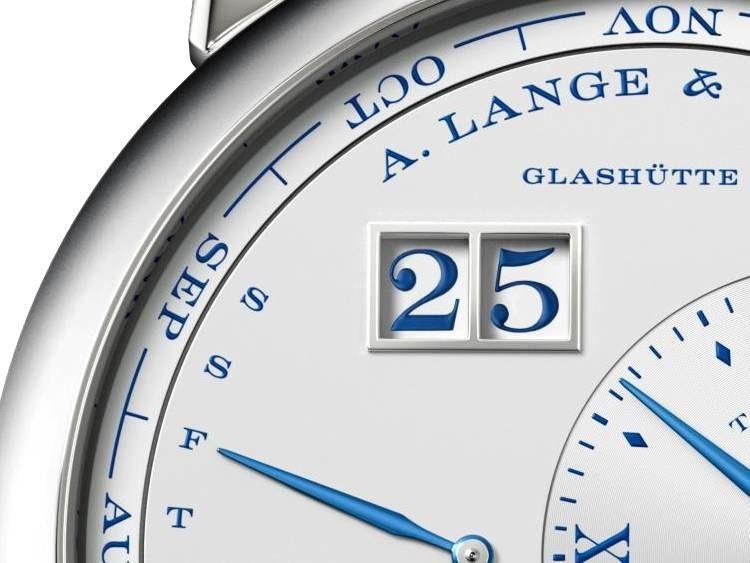 Lange 1 Tourbillon Perpetual Calendar “25th Anniversary” dettaglio