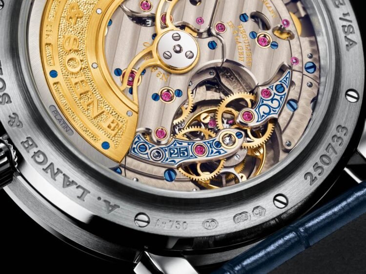 Lange 1 Tourbillon Perpetual Calendar 25th movimento