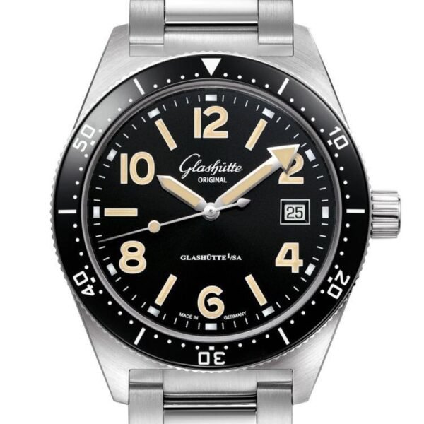 Glashütte Original SeaQ bracciale acciaio