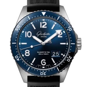 Glashütte Original SeaQ Panorama Date blu gomma