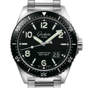 Glashütte Original SeaQ Panorama Date bracciale acciaio