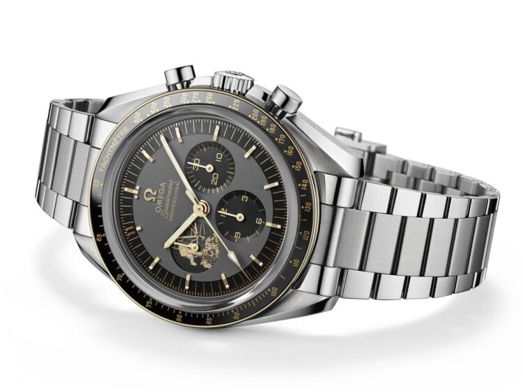 Omega Speedmaster Apollo 11 50th Anniversary Limited Edition Stainless Steel lato
