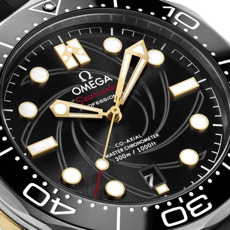 Omega Seamaster Diver 300M "James Bond" Limited Edition quadrante