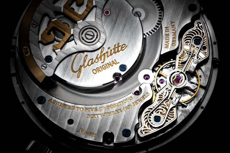 calibro Glashütte Original Senator Cosmopolite Midnight Blue