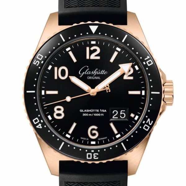 Glashütte Original SeaQ Panorama Date Oro Rosso