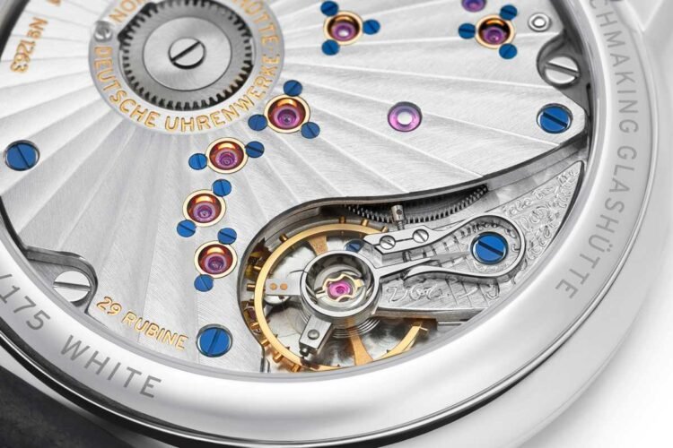 movimento NOMOS Lambda 175 Years Watchmaking Glashütte