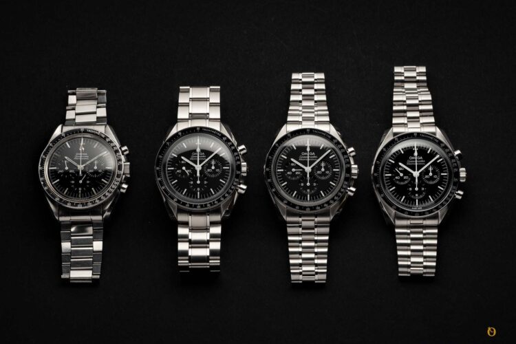 Omega Speedmaster Moonwatch 321 - 1861 - 3861 zaffiro - 3861 esalite