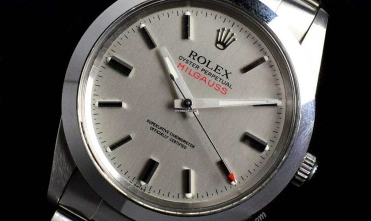 Rolex Milgauss 1019 argento