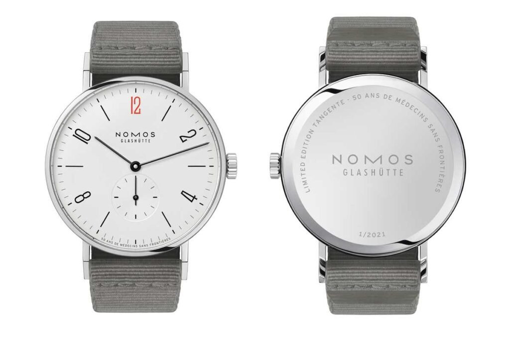 Tangente 38 per i 50 Anni di Medici Senza Frontiere fronte retro
