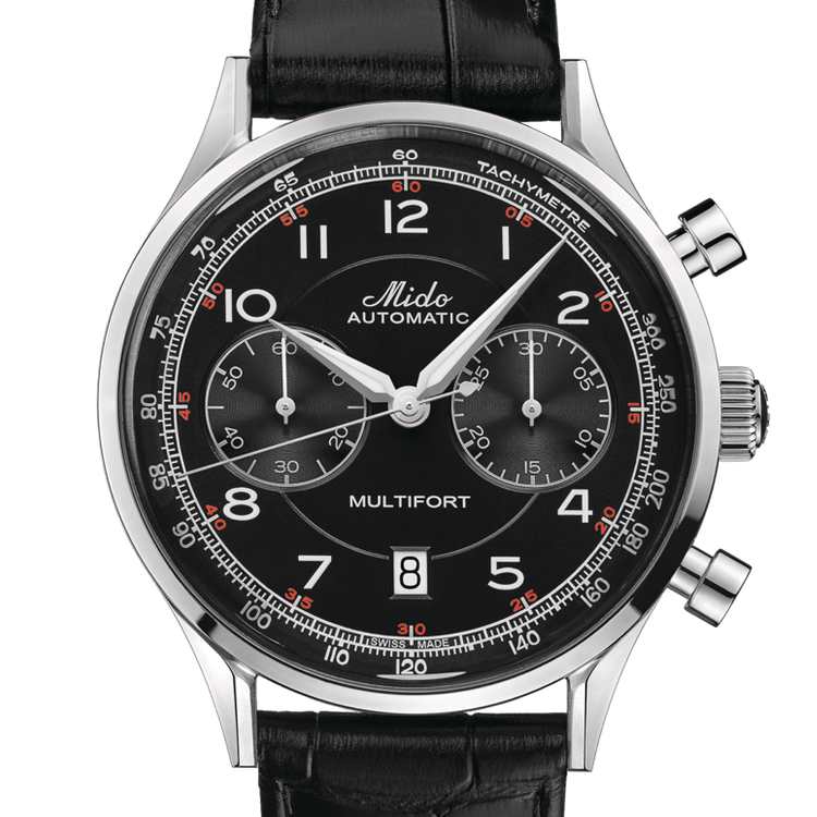 Scheda orologio Mido Multifort Patrimony Chronograph #52910 Orologio Mido Multifort Patrimony Chronograph #52910