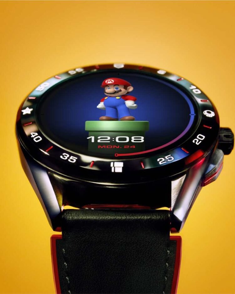Tag Heuer Connected x Super Mario Limited Edition fronte