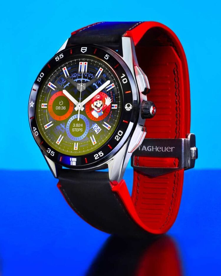 Tag Heuer Connected x Super Mario Limited Edition lato