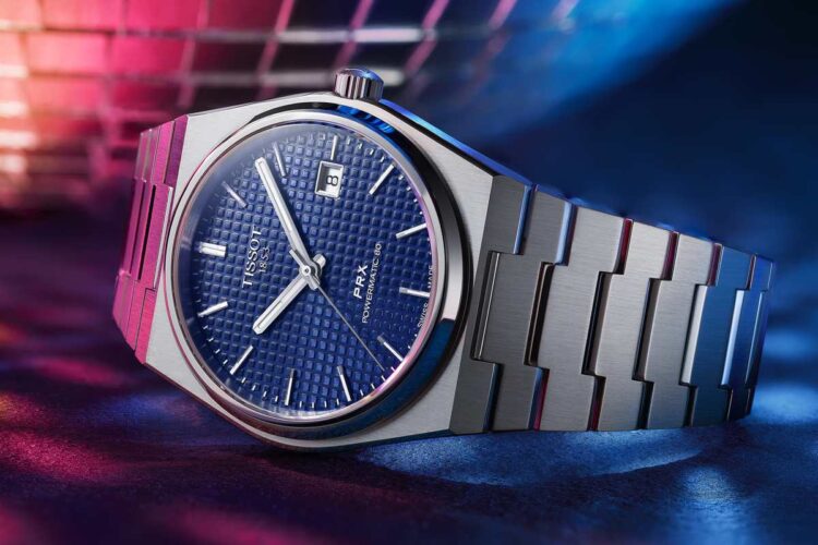 Tissot PRX Powermatic 80 lato