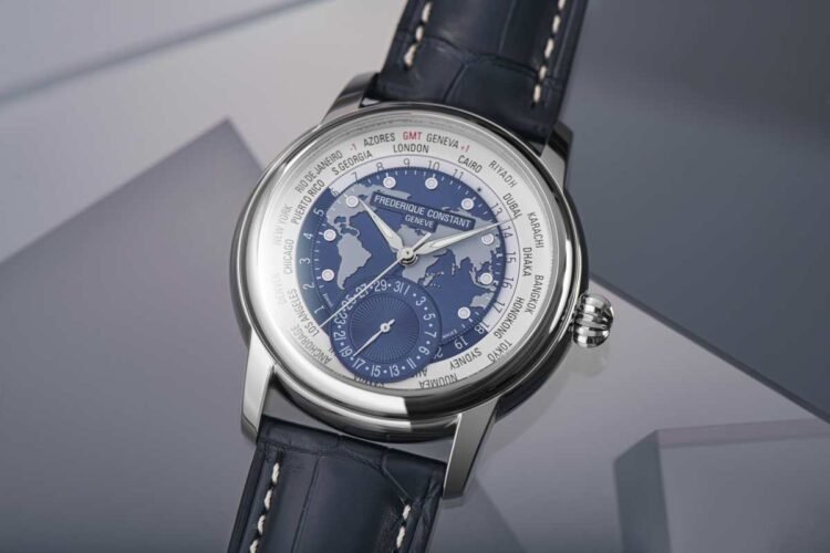 Frederique Constant Classic Worldtimer Manufacture fronte