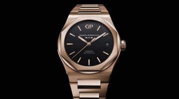 Girard-Perregaux Laureato 42mm Pink Gold & Onyx alternativa Royal Oak