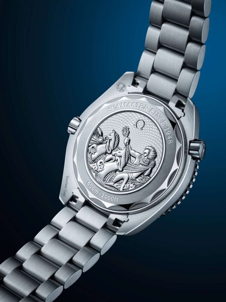 fondello orologi Omega Seamaster Summer Blue 75° Anniversario