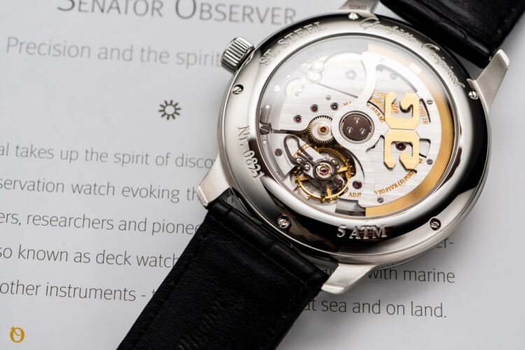 Glashütte Original Senator Observer finiture