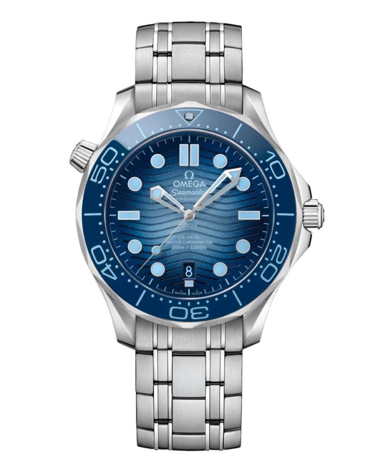 Omega Seamaster 300M Summer Blue 75 Anniversario