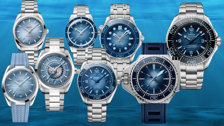 Omega Seamaster Summer Blue 75° Anniversario