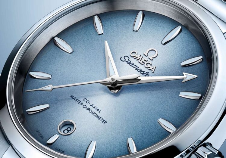 quadrante Omega Seamaster Aqua Terra Summer Blue