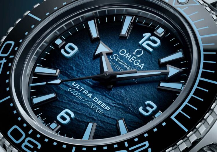 quadrante Omega Seamaster Ultra Deep Summer Blue