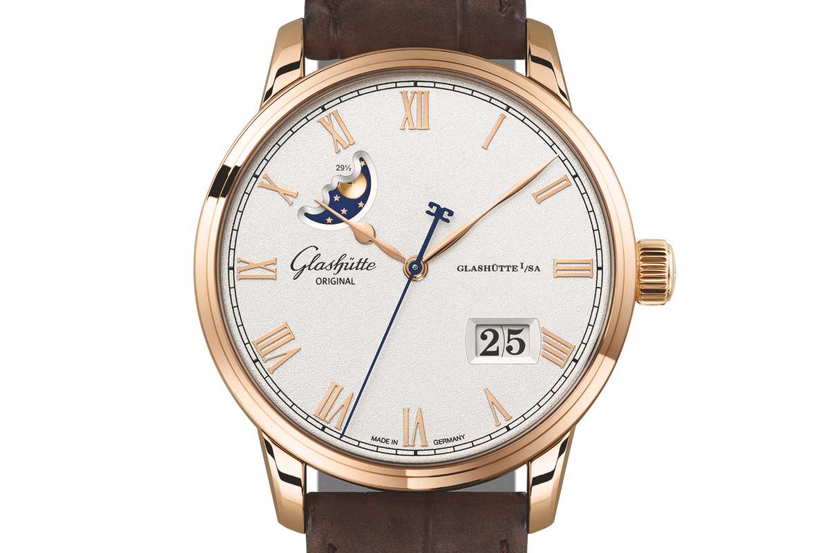 orologio Glashütte Original Senator Panorama Date Moon Phase